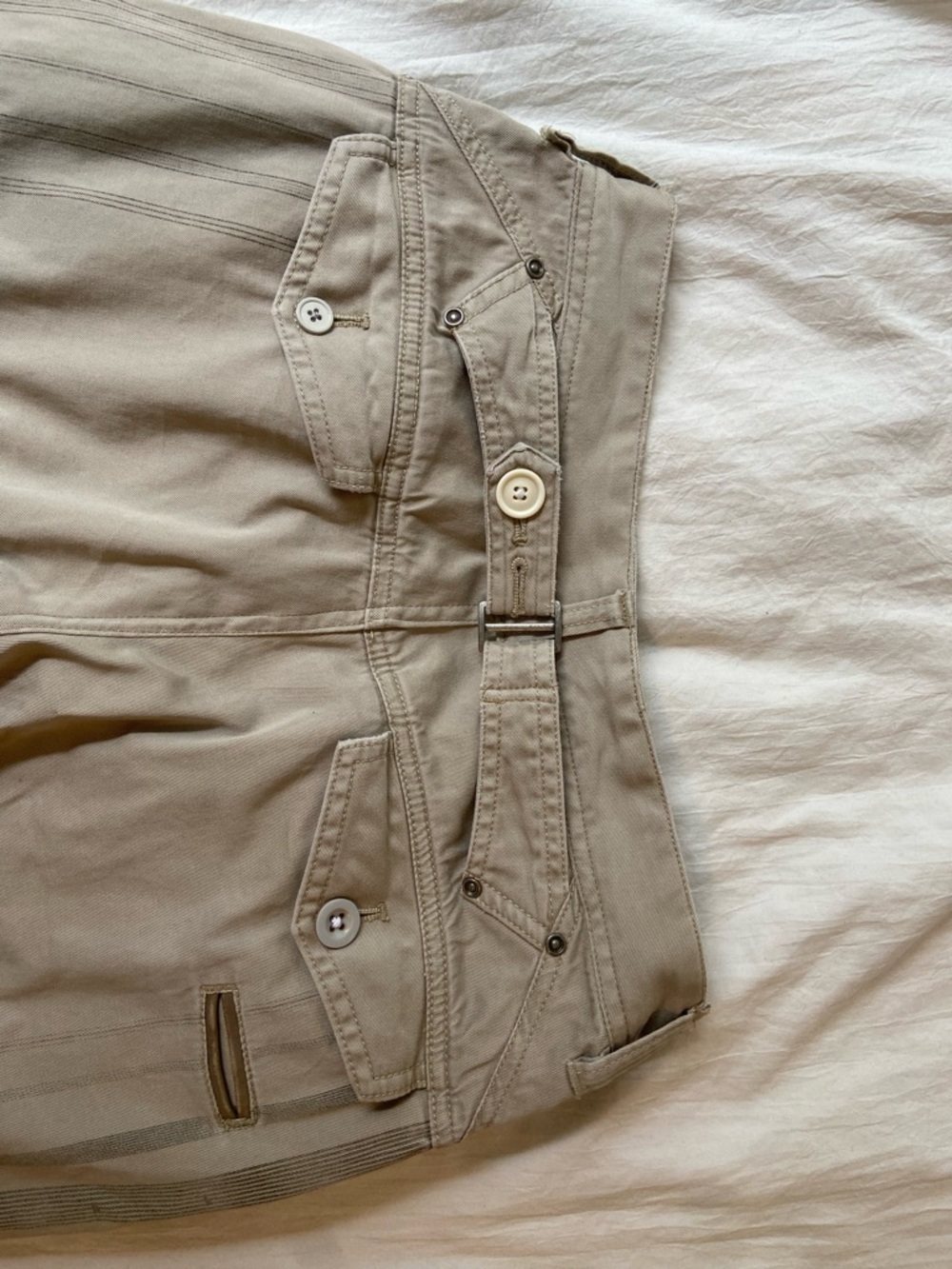 Vintage Diesel Buckle Back Slacks